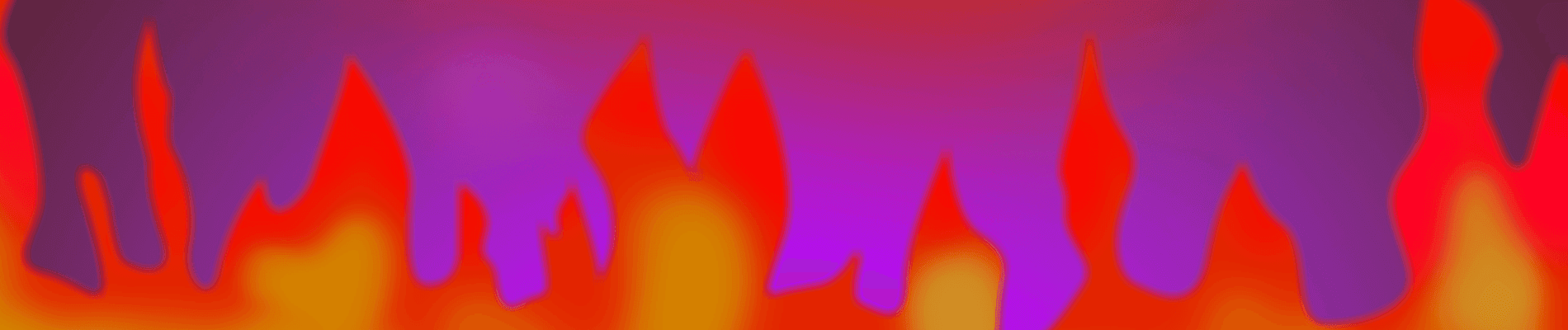 Flaming Star Background